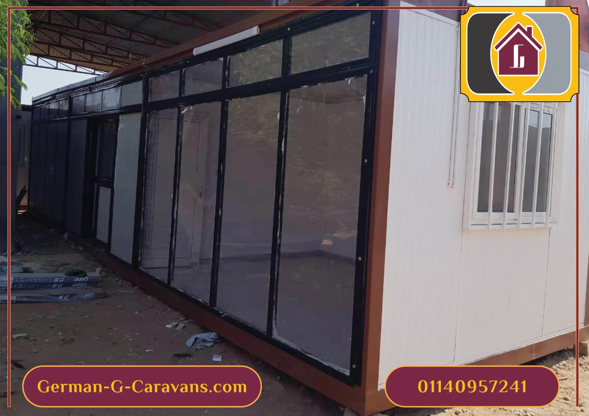 كرفانات مخصصة - تصنيع كرفانات - مصنع كرفانات - كرفانات - شركة كرفانات - الألمانية G - الألمانية جي