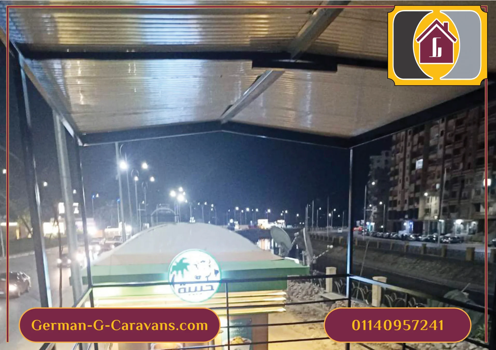 كرفانات مخصصة - كرفان مطعم دورين - كرفانات مطاعم للبيع -كرفان مطعم للبيع - كرفان للبيع - كرفانات للبيع