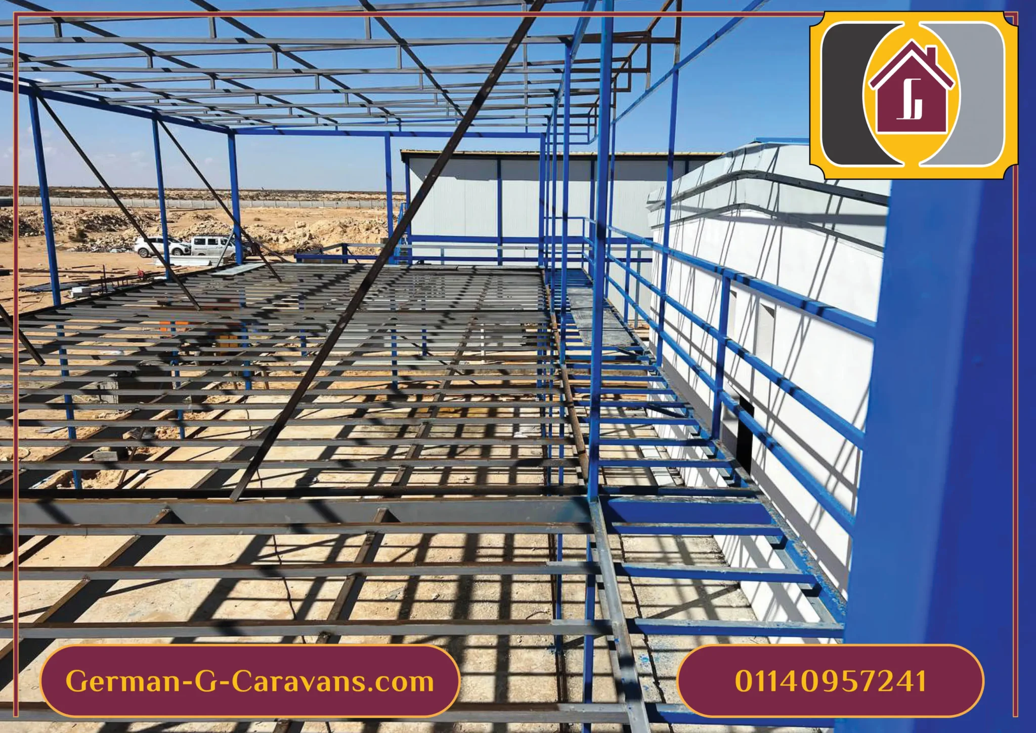 تصنيع كرفانات - تصنيع وحدات ثابتة - شركة كرفانات - مصنع كرفانات - الألمانية G - الألمانية جي للكرفانات